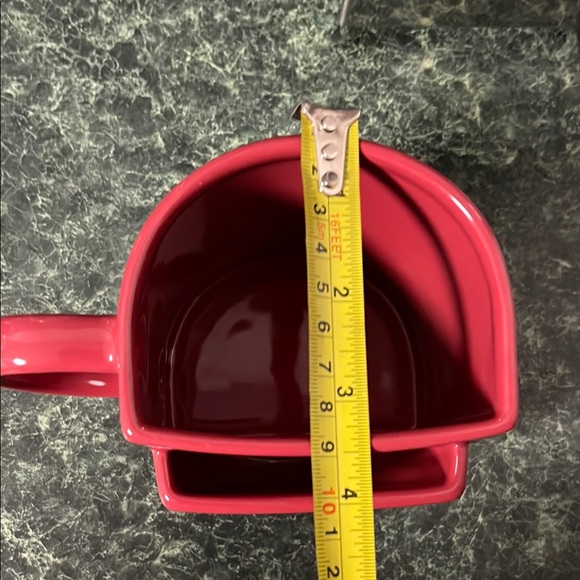 Disney Mickey Mouse Holiday Christmas Mug with Cookie holder - Picture 4 of 7